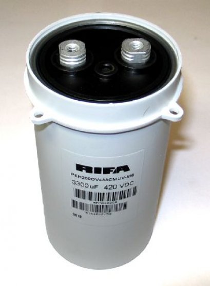 Capacitor3300 MF420VDC RIFA