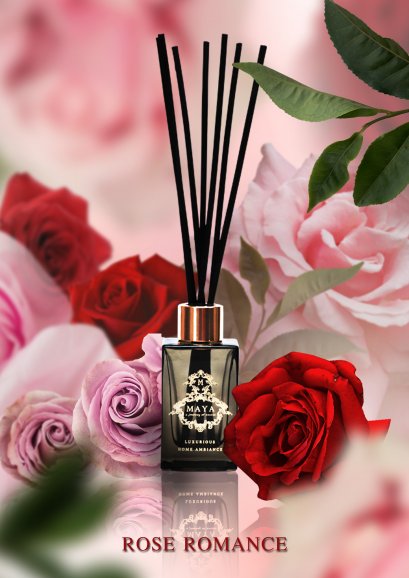 REED DIFFUSER ROSE ROMANCE กลิ่นหอมเอกลักษณ์จากดอกกุหลาบ