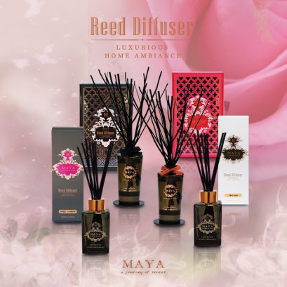 เพิ่มบรรยากาศอย่างสุนทรีย์ภายในบ้านด้วย MAYA Reed Diffuser