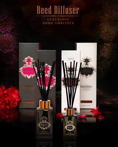 REED DIFFUSER ROSE AGARWOOD กลิ่นหอมที่แตกต่าง สร้างสัมผัสความหอมอย่างสุนทรีย์