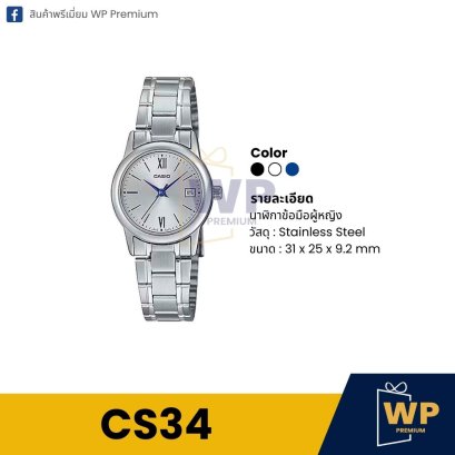 นาฬิกา Casio CS34