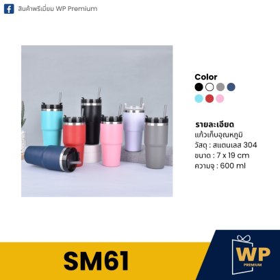 แก้วสแตนเลส SM61