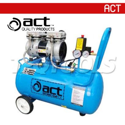 AA-50LT (JUMBO) ปั๊มลมออยฟรี เก็บเสียงไร้น้ำมัน ขนาด 50 ลิตร 550W/1400RPM/65DB NOISE ACT