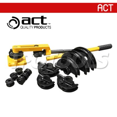ACT-25S ชุดดัดแป๊ป ขนาด 3/8 นิ้ว - 7/8 นิ้ว พร้อมลูกดัดท่อ (ครบชุด) ดัดได้สูงสุด 180 องศา "ACT" HAND PIPE BENDER