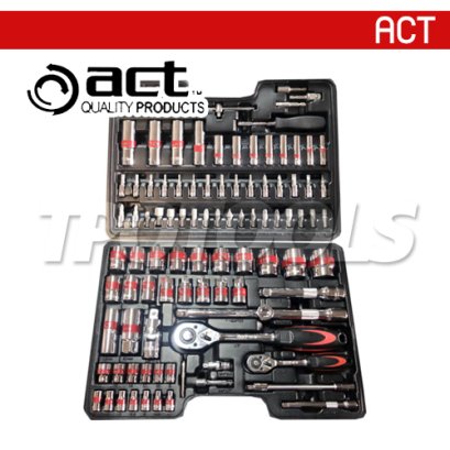 บล็อกชุดพร้อมเครื่องมือช่าง 97 ตัว ACT-4897E ( SQ.DR. 1/4-1/2 )