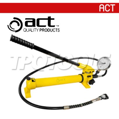 ACT-700PSG ปั๊มไฮโดรลิคมือโยก (ONE WAY VALVE) ใช้กับน้ำมัน 700CC. กำลังอัด 700BAR / 10000PSI &quot;ACT&quot;