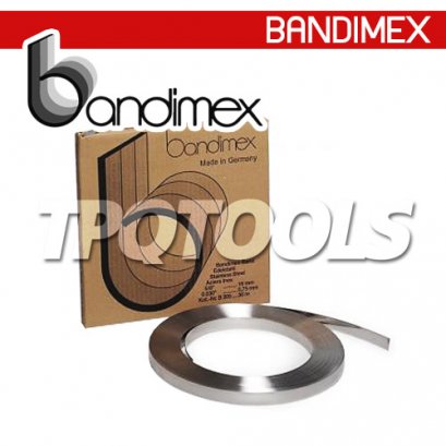 สินค้าหมดชั่วคราว ** B206 เทปสแตนเลส 3/4&quot; BANDIMEX
