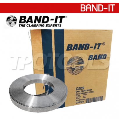 C203 เทปรัดสแตนเลส 3/8&quot; BAND-IT 100 ฟุต/ม้วน