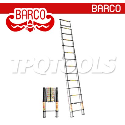 TPQ-BAMST15 บันไดยืดหดอเนกประสงค์ ทรงพาด (อลูมิเนียม) 15 ขั้น 5.9 เมตร "BARCO"