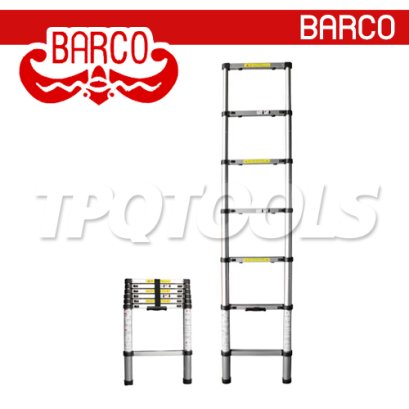 TPQ-BAMST07 บันไดยืดหดอเนกประสงค์ ทรงพาด (อลูมิเนียม) 7 ขั้น 2.7 เมตร "BARCO"