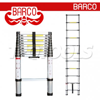 TPQ-BAMST13 (13 ขั้น) บันไดอลูมิเนียมยืดหดได้ พาดและเลื่อน BARCO