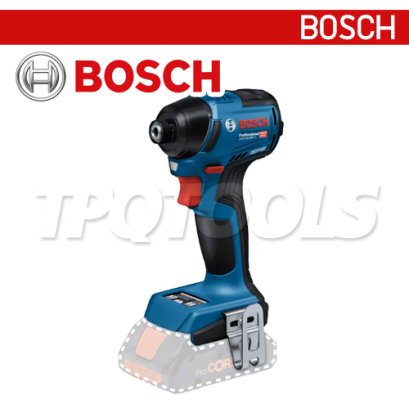 GDR18V-220C (SOLO) ไขควงกระแทกไร้สาย 18V แรงบิด 220NM. ปรับรอบได้ 3 ระดับ 0-3400 รอบ/นาที ไร้แปรงถ่าน BRUSHLESS MOTOR รองรับ CHIP BLUETOOTH (เครื่องเปล่า) #06019L60L0 BOSCH