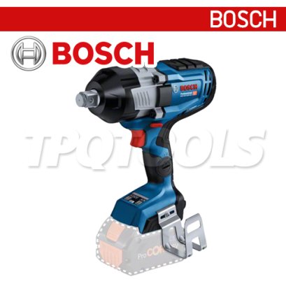 GDS18V-1600HC บล็อกกระแทกไร้สายแรงบิดสูง 18V แกน 6 หุน (3/4&quot;) ปรับแรงบิดได้ 3 ระดับ 600/1100/1600 NM. แรงบิดขัน 2200NM. ความเร็วรอบ 0-1750 รอบ/นาที TURBO BRUSHLESS MOTOR (เครื่องเปล่า) #06019M1080 BOSCH