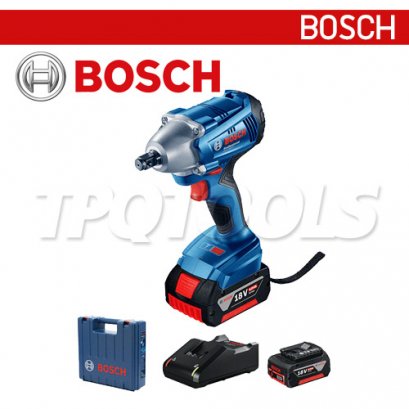 GDS18V-400 (06019K0020) เครื่องขันบล็อกไร้สาย 18V BRUSHLESS MOTOR + แบตเตอรี่ 5.0AH 2ก้อน + แท่นชาร์จเร็ว