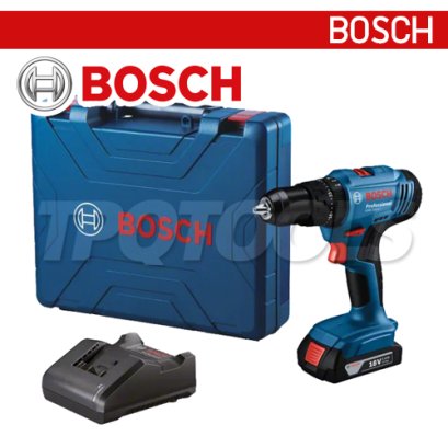 GSB183LI สว่านกระแทกไร้สาย 18V พร้อมแบตเตอรี่ 1 ก้อน 2.0AH+ แท่นชาร์จ GAL18V-20 #06019K91K1 BOSCH