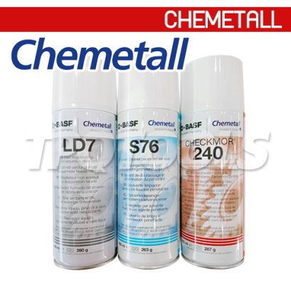 ชุดน้ำยาตรวจสอบรอยร้าว-รอยเชื่อม ELY-SPOTCHECK-SET ELY (CHEMETALL) (LD7 + S76 + CHECKMOR240)