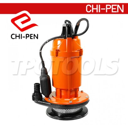 CAS-1532F ปั๊มแช่บอดี้อลูมิเนียม ขนาดท่อ 1 นิ้ว มีลูกลอย ส่งสูงสุด 32 เมตร มอเตอร์ 750W 220V CHIPEN