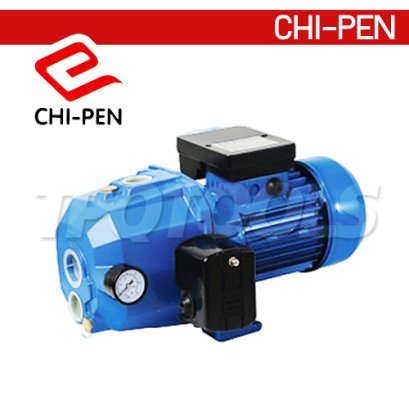 DP-370A ปั๊มหอยโข่งบอดี้อลูมิเนียม มอเตอร์ขดลวดทองแดง ใบพัดพลาสติก ขนาด 1.1/4&quot; x 1&quot; ส่งสูงสุด 80 เมตร 1HP 220V CHIPEN