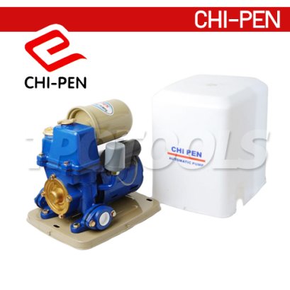 PS-438A ปั๊มน้ำอัตโนมัติบอดี้เหล็ก มอเตอร์ขดลวดทองแดง ใบพัดทองเหลือง ขนาด 1&quot; x 1&quot; ส่งสูงสุด 46 เมตร 400W 220V CHIPEN