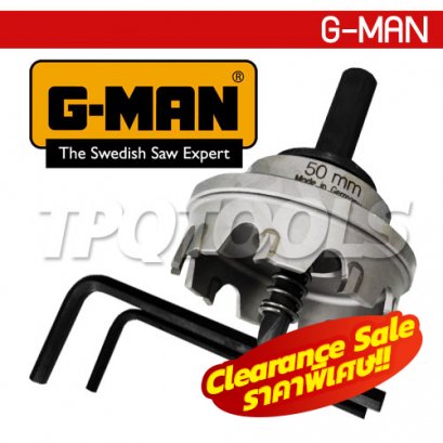 GM30 โฮลซอเจาะสแตนเลส (มิล) G-MAN