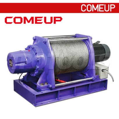 CWG-34000 รอกกว้านสลิงไฟฟ้า ยก 5000 กก. มอเตอร์ 15 hp x 4 P ยกสูง 192 ม. COME UP