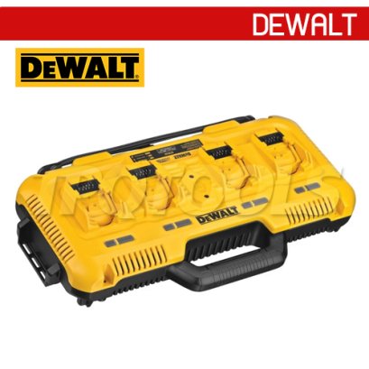 DCB104-QW แท่นชาร์จแบตเตอรี่ 4 ช่อง รุ่นชาร์จเร็ว "DEWALT" ดีวอลท์