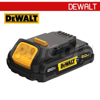 DCB183G-B1 แบตเตอรี่ 20V MAX 2.0AH รุ่นกันน้ำมัน "DEWALT" ดีวอลท์