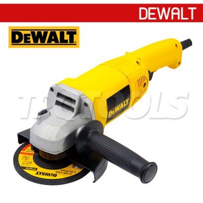 DW830-B1 เครื่องเจียร์ 5 นิ้ว / 125 มม. สวิตช์ไกปืน กำลังไฟ 1400W ความเร็วรอบ 10000RPM "DEWALT" ดีวอลท์