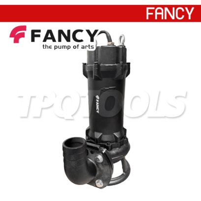 "FANCY" 80WQV30-25-4 ปั๊มแช่ดูดโคลน 3 นิ้ว กระแสไฟ 4.0 KW/ 5.5 แรง (380V) ส่งสูง 25 เมตร ใบพัดตัดเหล็ก 48HR