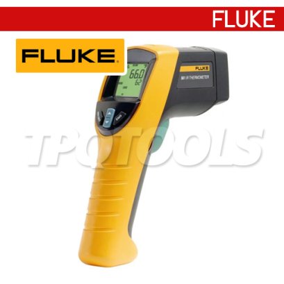 FLUKE 561 อินฟาเรทเทอร์โมมิเตอร์ เครื่องวัดอุณหภูมิแบบไม่สัมผัส (-40°C ถึง 550°C) Fluke HVAC Infrared &amp; Contact Thermometer