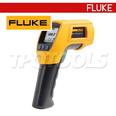 FLUKE 568 เครื่องวัดอุณหภูมิอินฟราเรดและแบบสัมผัส (-40°C ถึง 800°C) Fluke Contact & Infrared Temp Gun