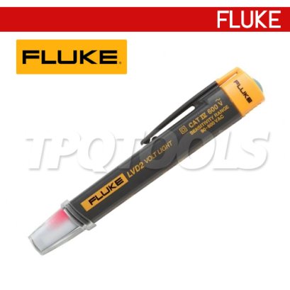 FLUKE LVD2 ปากกาตรวจสอบไฟไม่ต้องสัมผัส มีไฟฉาย LED (90-600V) Fluke LVD2 Non-Contact Voltage Tester