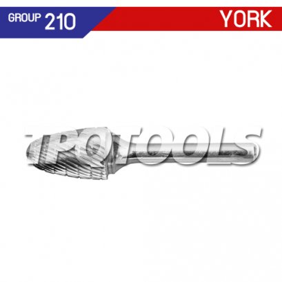 ดอกเจียร์คาร์ไบด์ทรงต้นสนปลายมน