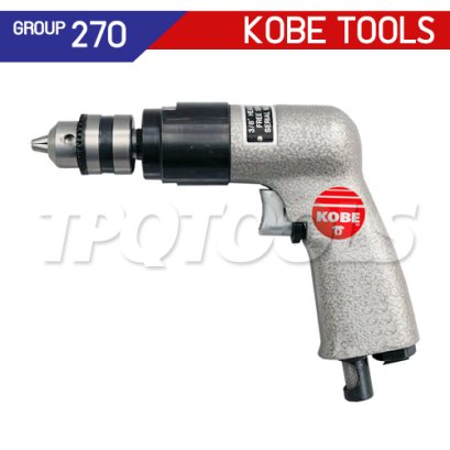 KBE2701390D (DP2610) "KOBE" สว่านลมรุ่นงานหนัก 10 มม. 2600 รอบ HEAVY DUTY PISTOL DRILL "KOBETOOLS" สินค้าประเทศอังกฤษ