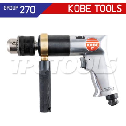 KBE2701500E (DP513) สว่านลมทรงปืน 13 มม. (1/2") HEAVY DUTY PISTOL DRILL "KOBETOOLS" สินค้าประเทศอังกฤษ