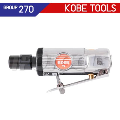 KBE2702035M (GD2806L) "KOBE" เครื่องเจียร์แกนมินิ 6 มม. 25000 รอบ (ใช้กับ COLLECT NUT แบบยาว) AIR MINI DIE GRINDER "KOBETOOLS" สินค้าประเทศอังกฤษ