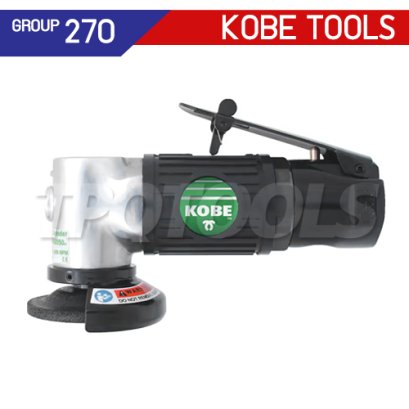 KBE2702090K (FAG050M) เครื่องเจียร์ลมมินิ 2 นิ้ว / 50 มม. ใช้กับใบขนาด 50x4x9.6 มม. MINI ANGLE GRINDER "KOBETOOLS" สินค้าประเทศอังกฤษ