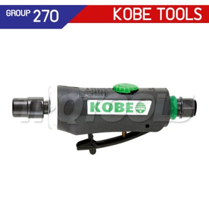 KBE2702262K (FDG180M) เครื่องเจียร์ลมคอตรง 6 มม. (1/4") สำหรับขัดเงา-ขัดผิว-ลบคม-เจียร์ แข็งแรงทนทาน STRAIGHT DIE GRINDER "KOBETOOLS" สินค้าประเทศอังกฤษ