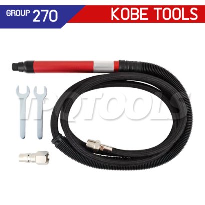 KBE2702543K (GM5603) "KOBE" ชุดเครื่องเจียร์ลม 3 มม. 56000 รอบ AIR MICRO AIR DIE GRINDER 3 MM. "KOBETOOLS" สินค้าประเทศอังกฤษ