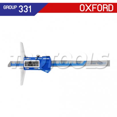 OXD-331-4062K เวอร์เนียดิจิตอล (วัดลึก) 150 มม. / 6 นิ้ว OXFORD DIGITAL DEPTH GAUGE