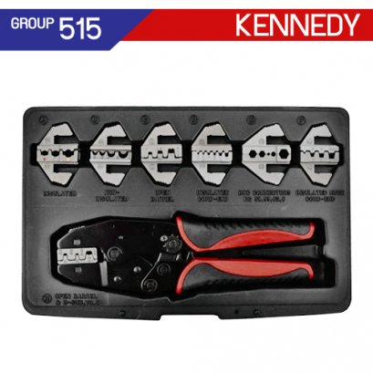 KEN-515-5740K คีมย้ำหางปลาชุด