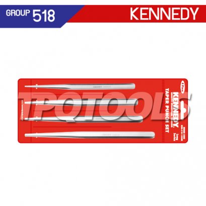 ชุดเหล็กเจาะรู 4 ตัว KEN-518-1550K