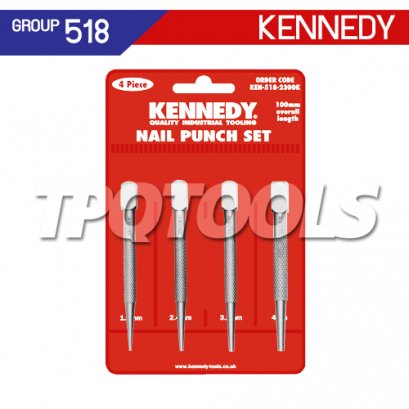 ชุดเหล็กส่งตะปู 4 ตัว KEN-518-2300K