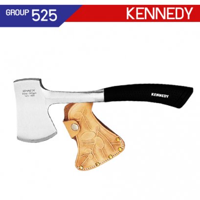 KEN-525-9090K ขวานเหล็กด้ามหุ้มยาง 20oz
