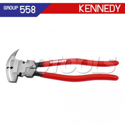 คีมตัดพร้อมปากย้ำ KEN-558-3720K