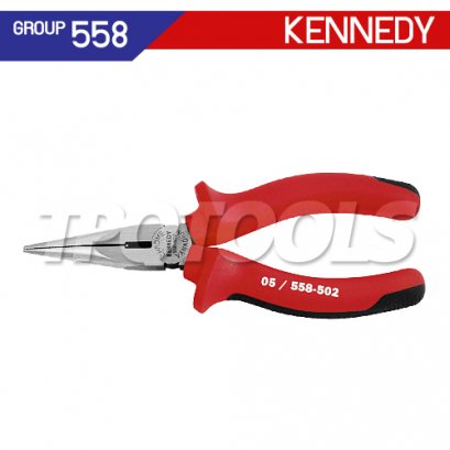 คีมปากแหลมปากงอ KEN-558-5020K , KEN-558-5040K