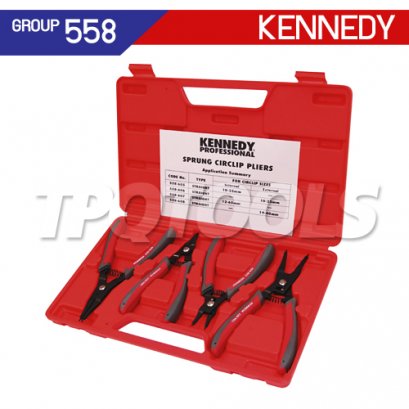 ชุดคีมหุบ-ถ่างแหวน KEN-558-6090K