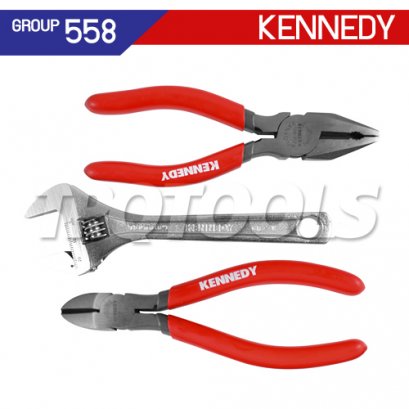 ชุดคีมและประแจ 3 ตัว KEN-558-9820K