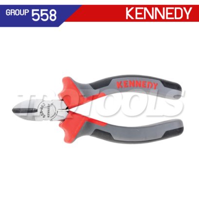 KEN-558-2020K คีมตัดปากเฉียงด้ามหนา ขนาด 5 นิ้ว / 125 มม. KENNEDY (เคนเนดี้)
