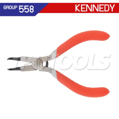 KEN-558-6510K คีมหุบแหวนปากงอ ขนาด 5 นิ้ว / 125 มม. KENNEDY (เคนเนดี้)